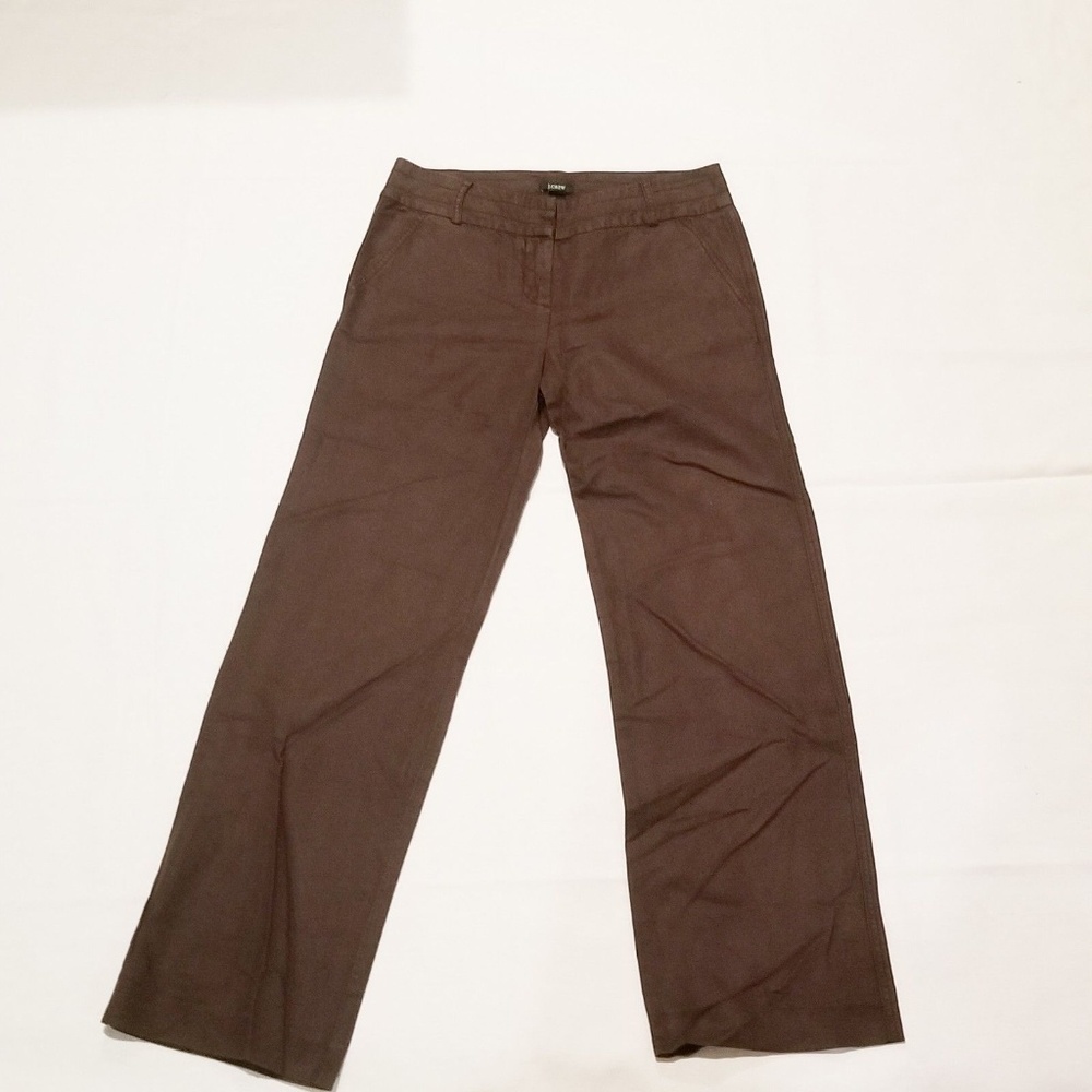 J.Crew Brown Pants Women's Size 4P